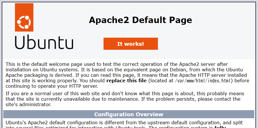 画像拡大 Apache画面